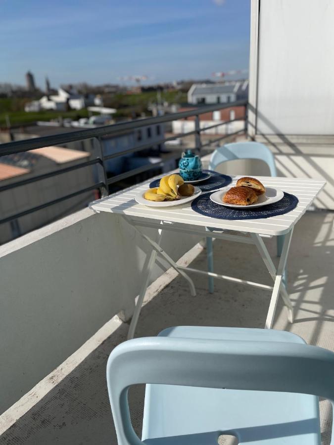 Tres Bel Appartement Vue Mer - Les Ilots Bleus - Dunkerque Malo Les Bains Dunkirk Exterior foto